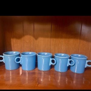 Fiestaware Mugs, Peacock Color